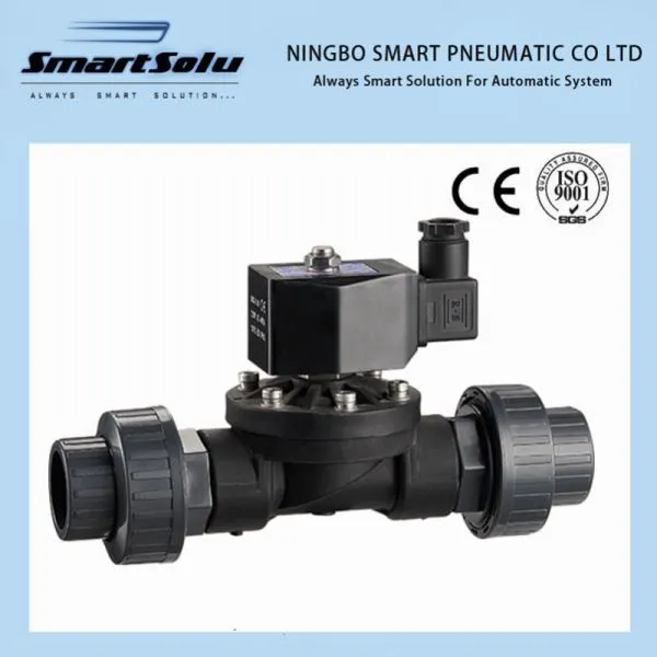 2W-SL serija Live-connection Flange-type Plastični solenoidni ventil