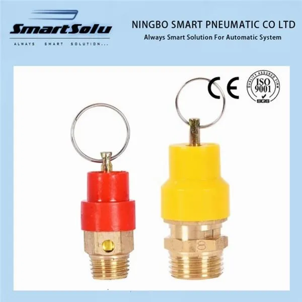 Plastični mesingani sigurnosni ventil kompresora